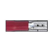 Push-On Female Terminal 2.8mm, Red - Pack of 100 image
