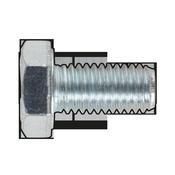 8.8 Zinc Plated HT Setscrew M10 x 20mm, DIN 933 - Pack of 25 image