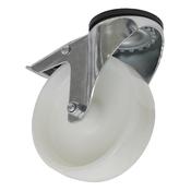 125mm Castor Wheel with Swivel Bolt Hole &amp;amp; Total Lock image