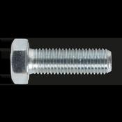 8.8 Zinc Plated HT Setscrew M16 x 50mm, DIN 933 - Pack of 10 image