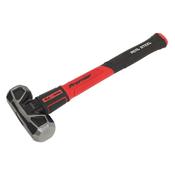 Short Handle Sledge Hammer with Fibreglass Shaft 4lb image