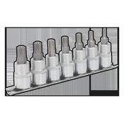 Ribe Socket Bit Set 3/8"Sq Drive 50mm 7pc image