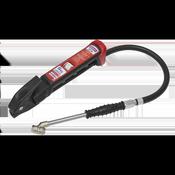 PCL Anodised Tyre Inflator with Twin Push-On Connector