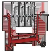 Heavy-Duty Universal Mobile Rotating Panel Stand image