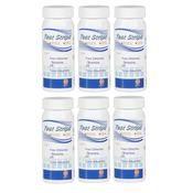 3-in-1 Chlorine, PH &amp;amp; Alkalinity Test Strips x50 Strips - Pack of 6
