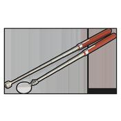 Telescopic Magnetic Pick-Up &amp;amp; Mirror Set 2pc image
