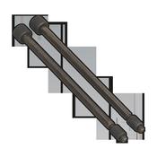 Door Hinge Removal Pin 5 x 110mm - Pack of 2 image