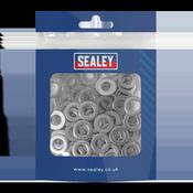 Flat Washer Stainless Steel M8, DIN 125 - Pack of 100 image