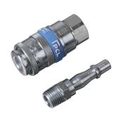 PCL Air Tool Coupling Kit 1/4"BSPT 2pc image