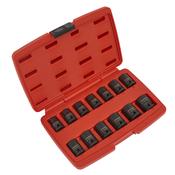 Impact Socket Set 1/2"Sq Drive 12-point 13pc image