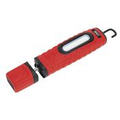 Rechargeable 360 deg Inspection Light 10W &amp;amp; 3W SMD LED - Red image