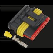 5-Way Superseal Female Connector - Pack of 3 image