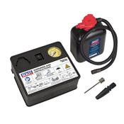 Tyre Inflator &amp;amp; Emergency Puncture Sealant Kit 12V image