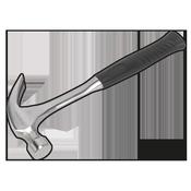 Steel One-Piece Claw Hammer 20oz image