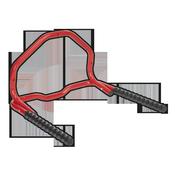 Foldable Wall Mounting Bicycle Rack image