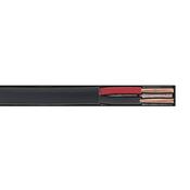 8.75A Thick Wall Flat Twin Automotive Cable 30m - Black image