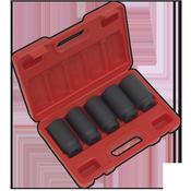 Impact Hub Nut Socket Set 1/2"Sq Drive 5pc image