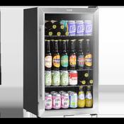 Wine, Beer &amp;amp; Drinks Fridge 85L Capacity - Stainless Steel image