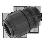 John Guest(R) Straight Adaptor 28mm x 1"BSP - Pack of 2 image