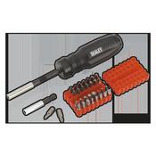 Gearless Ratchet Screwdriver Set 34pc image