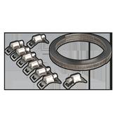 Self-Build Hose Clip Set 8mm Band Width image