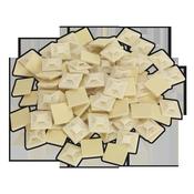 Self-Adhesive Cable Tie Mount 25 x 25mm, White - Pack of 100 image