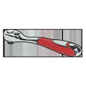 Offset Ratchet Wrench 1/2"Sq Drive image