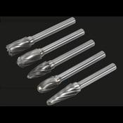 Tungsten Carbide Rotary Burr Set 5pc - Ripper/Coarse image
