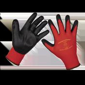 Nitrile Foam Gloves, Large - Pair image