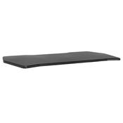 Rectangular Desktop 1400 x 700mm - Carbon Fibre Effect