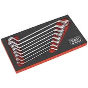 Offset Double End Ring Spanner Set 8pc image
