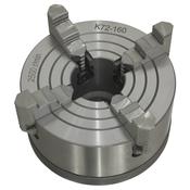 Independent Chuck with Back Plate 4-Jaw image