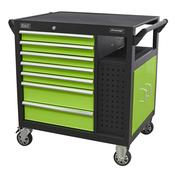 Mobile Workstation with 7 Drawers &amp;amp; Cupboard 920mm image