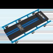 American-Style Deluxe Creeper 36" with Steel Frame &amp;amp; 6 Wheels - Blue image