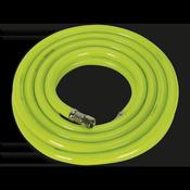 High-Visibility Air Hose with 1/4"BSP Unions 5m x 10mm image