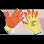 Super Grip Knitted Gloves with Latex Palm, Large - Pack of 120 Pairs image