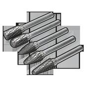 Tungsten Carbide Rotary Burr Set 5pc image