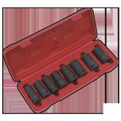 Locking Wheel Nut Removal Set 1/2"Sq Drive 8pc image
