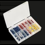 Crimp Terminal Assortment 200pc - Blue, Red &amp;amp; Yellow image