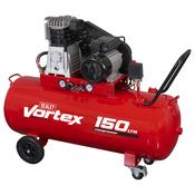 150L Belt Drive Air Compressor with Cast Cylinders &amp;amp; Wheels 3.5hp image