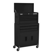 American PRO(R) Topchest &amp;amp; Rollcab Combination 6 Drawer - Black image