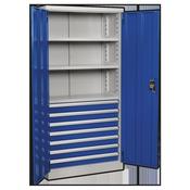 Industrial(TM) Cabinet with 7 Drawers &amp;amp; 3 Shelves 1800mm image