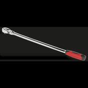 Extra-Long Flexi-Head Ratchet Wrench 1/2"Sq Drive 600mm image