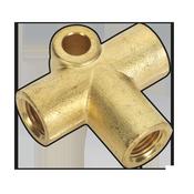 3-Way Brake Tube Connector M10 x 1mm