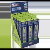 LED Twist(R) Rechargeable Inspection Light 16W COB &amp;amp; 1W SMD LED, Green - Display Box of 12 image