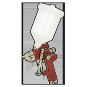 Workshop Series HVLP Gravity Feed Spray Gun 2mm Set-Up image