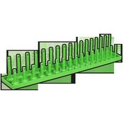 Socket Holder 1/2"Sq Drive 10-27mm - Hi-Vis Green image