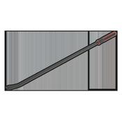 Heavy-Duty 45 deg Pry Bar with Hammer Cap 1220mm image