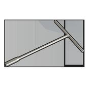 T-Handle Nut Driver 10 x 300mm image