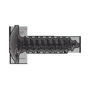 Self-Tapping Pozi Flanged Head Screw 4.2 x 16mm, Black - Pack of 100 image